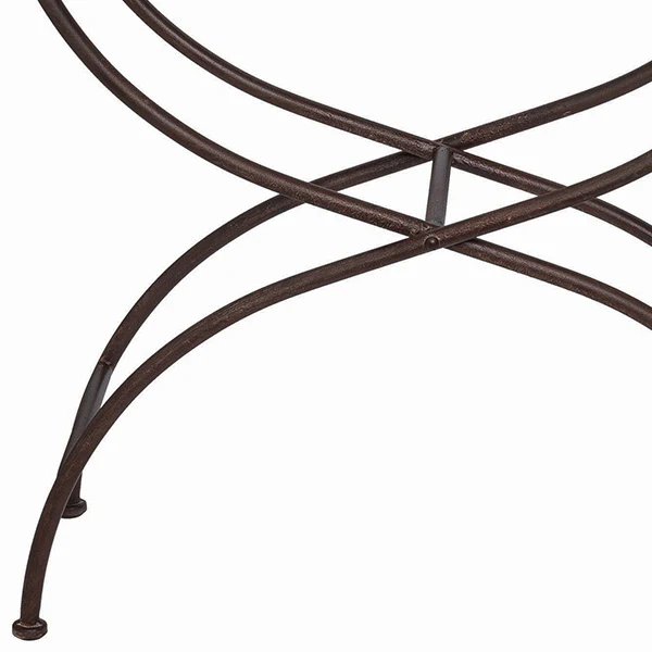 Vintage Finish Butler Table Tray