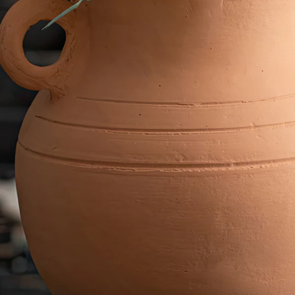 Handmade Terra Cotta Planter with Handles