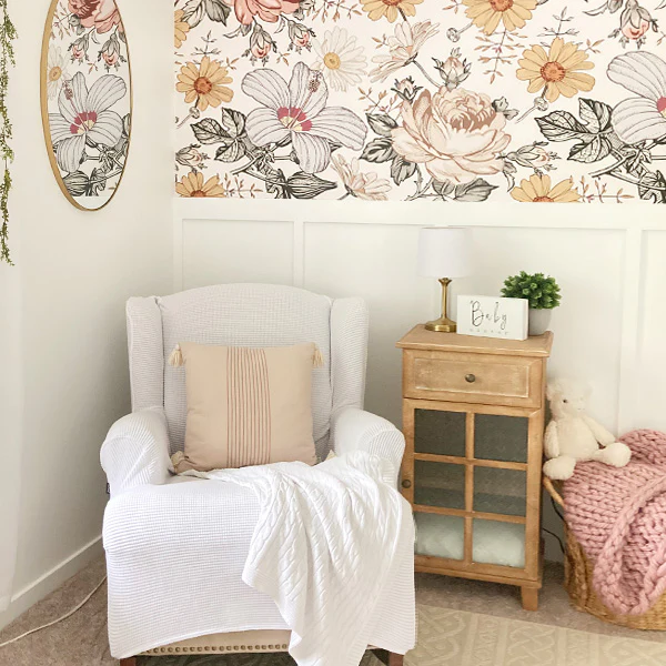 Wooden Storage Side Table