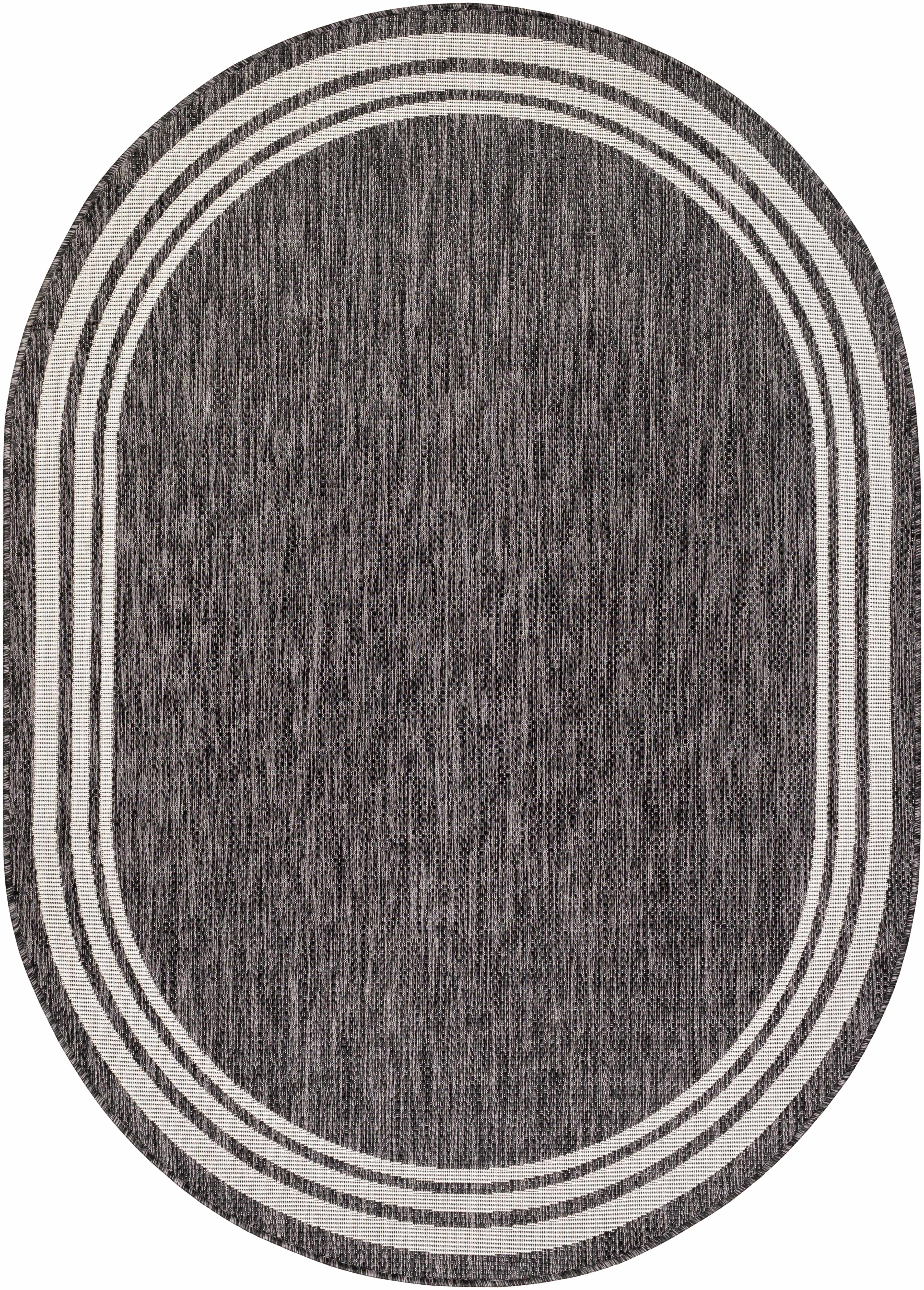 Charcoal Outdoor Rug