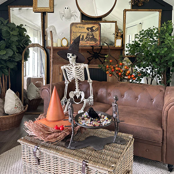 25 Inch Pampas Grass Harvest Wreath