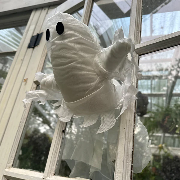Floating Window Ghost Halloween Decor