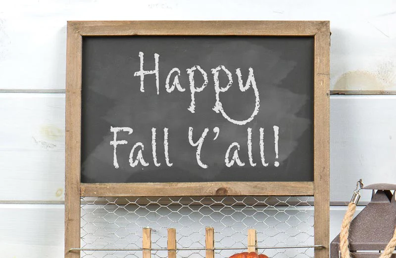 Clothespin Wooden Chalkboard