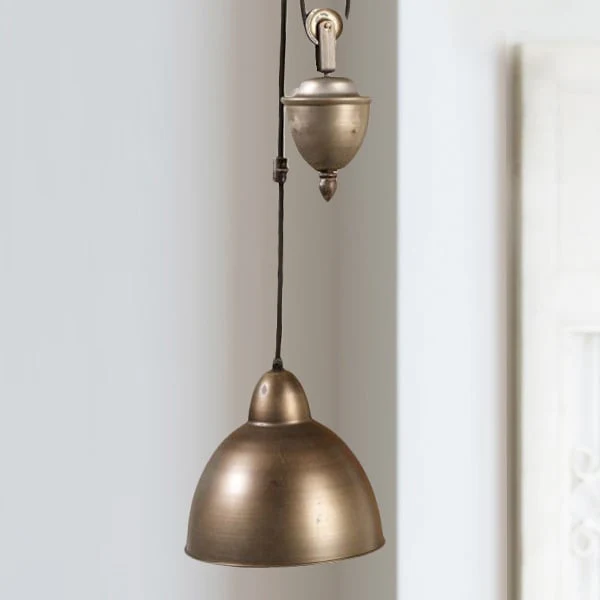 Pulley Pendant Light