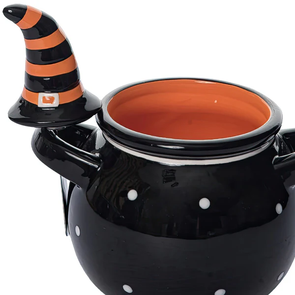 Cauldron Dip Bowl with Spreaders, Set of 2