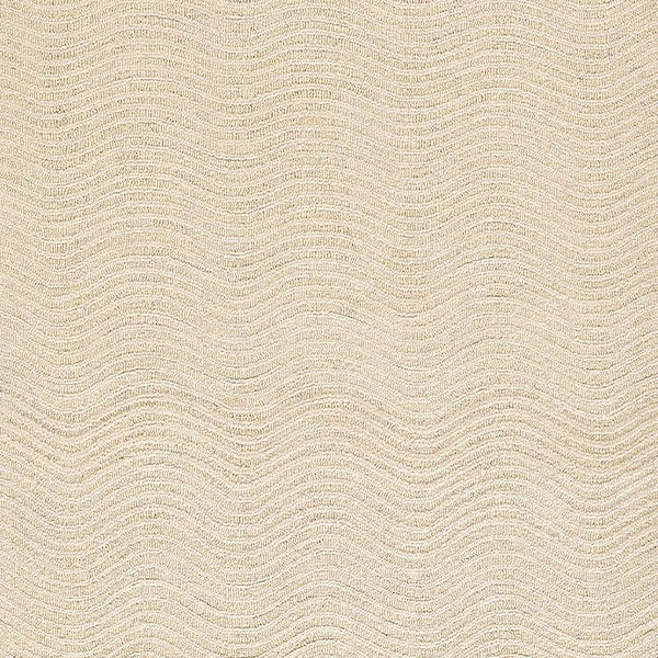 Hand Tufted Wavy Ivory Area Rug, Pick Your Size
