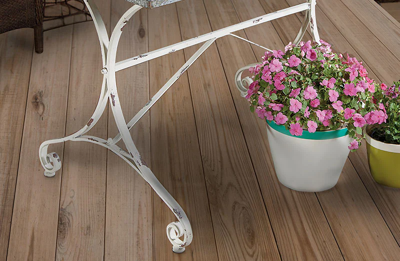 Distressed Galvanized Table