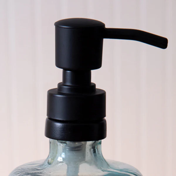 Recycled Green Glass Lotion and Soap Dispenser Set