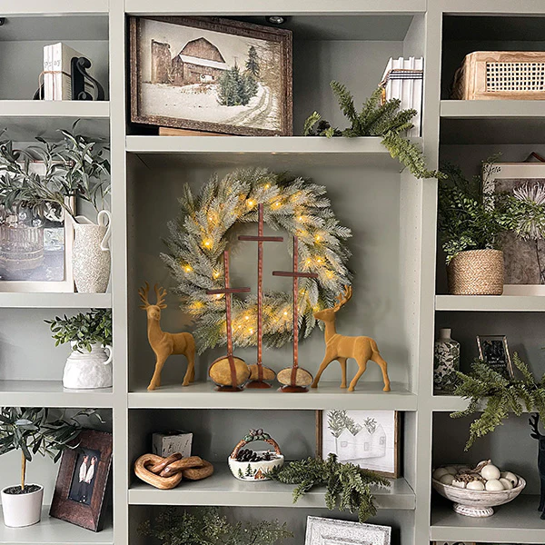 Reclaimed Rustic Metal Crosses, Set of 3