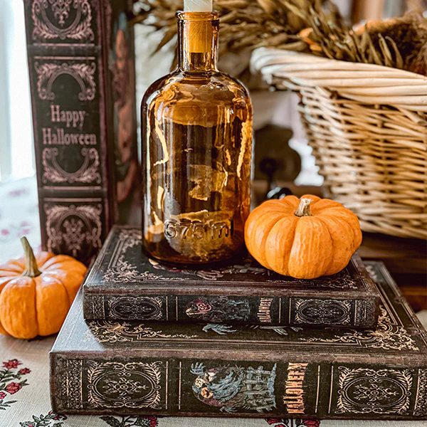 Halloween Decorative Book Box, Set of Three