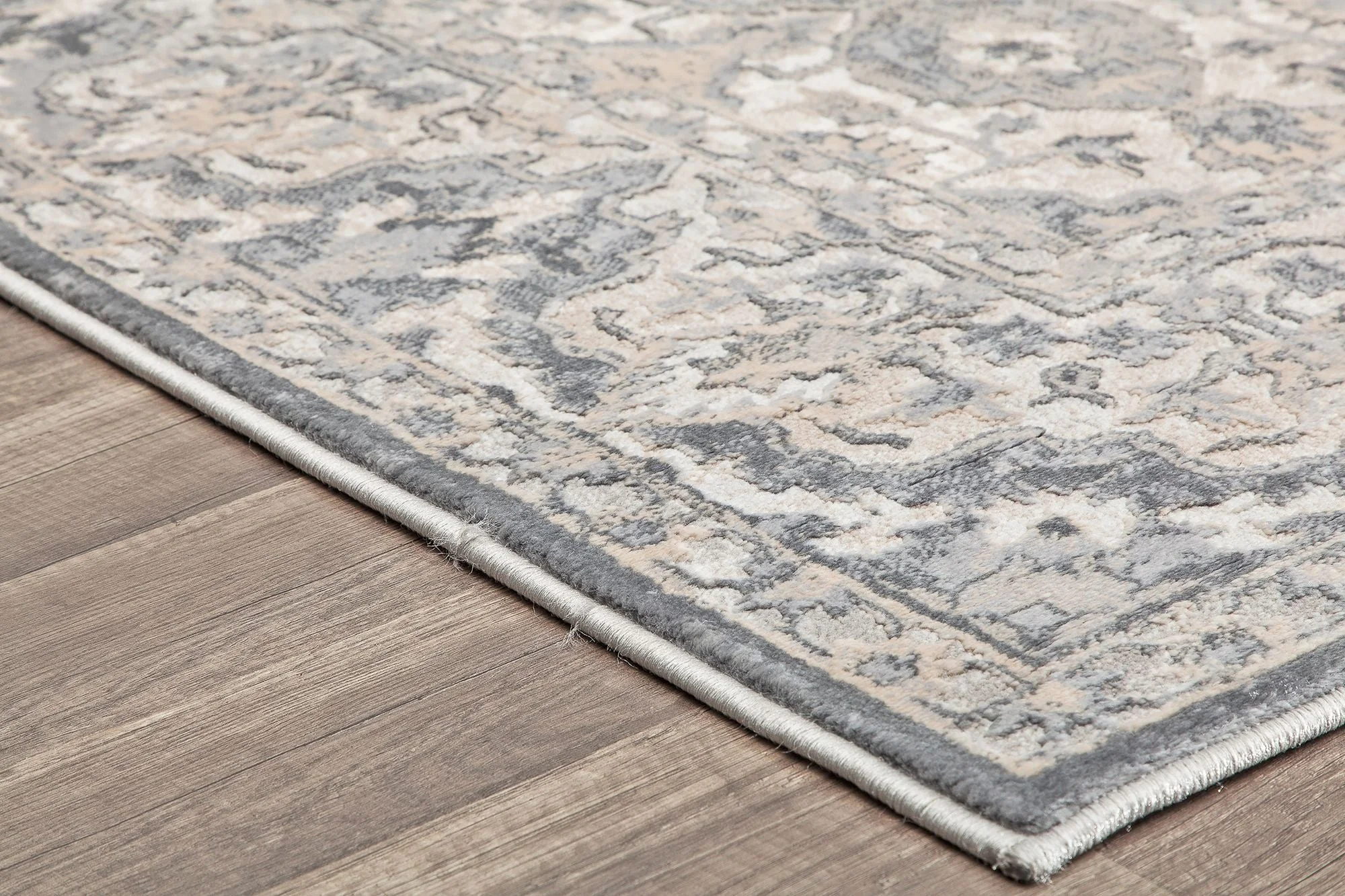 Elliana Grey Taupe Area Rug