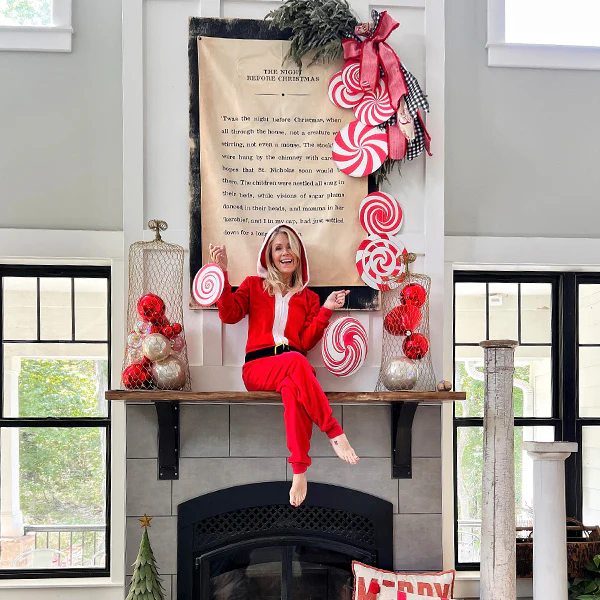 The Night Before Christmas Wall Canvas