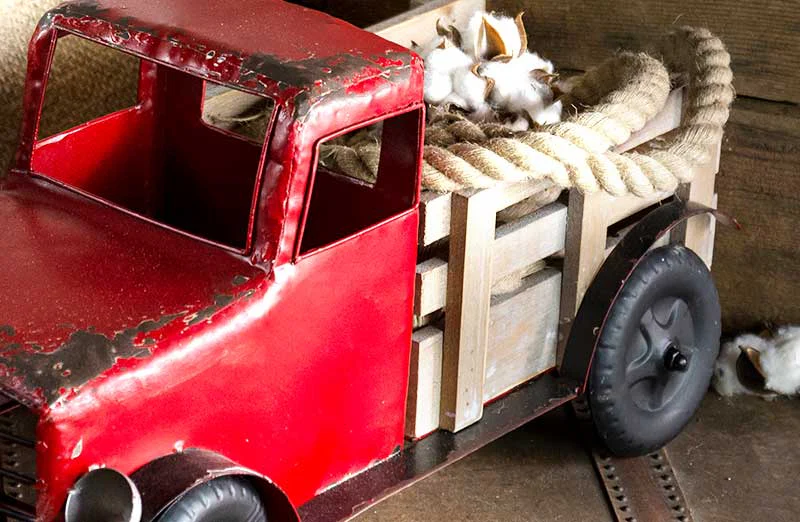 Farm Style Red Truck