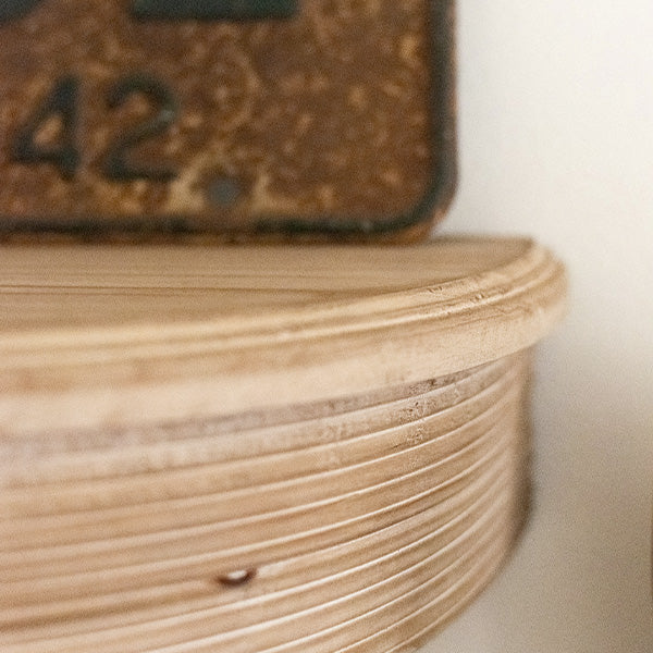 Half Moon Floating Shelves, Set of 2