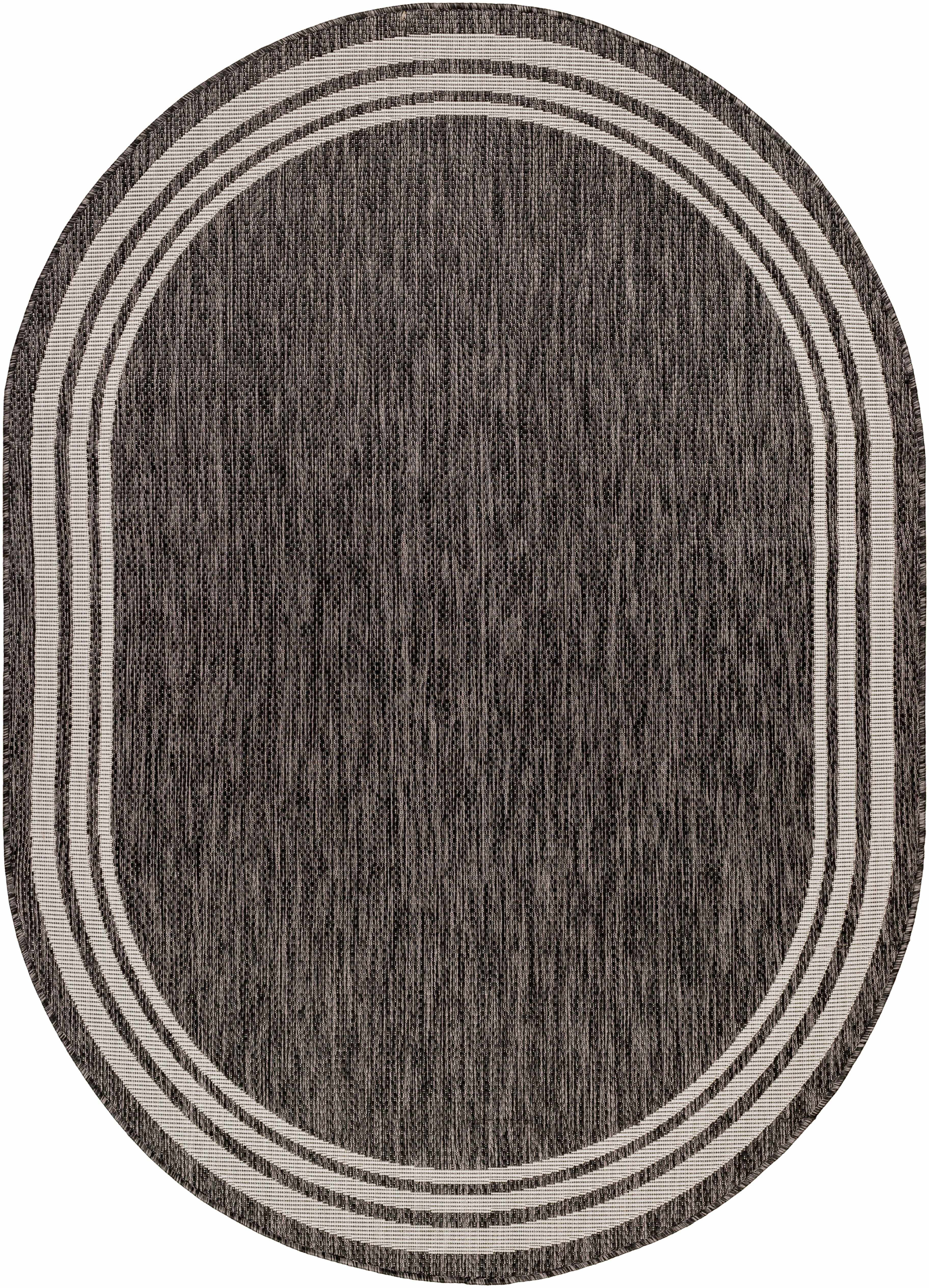 Charcoal Outdoor Rug