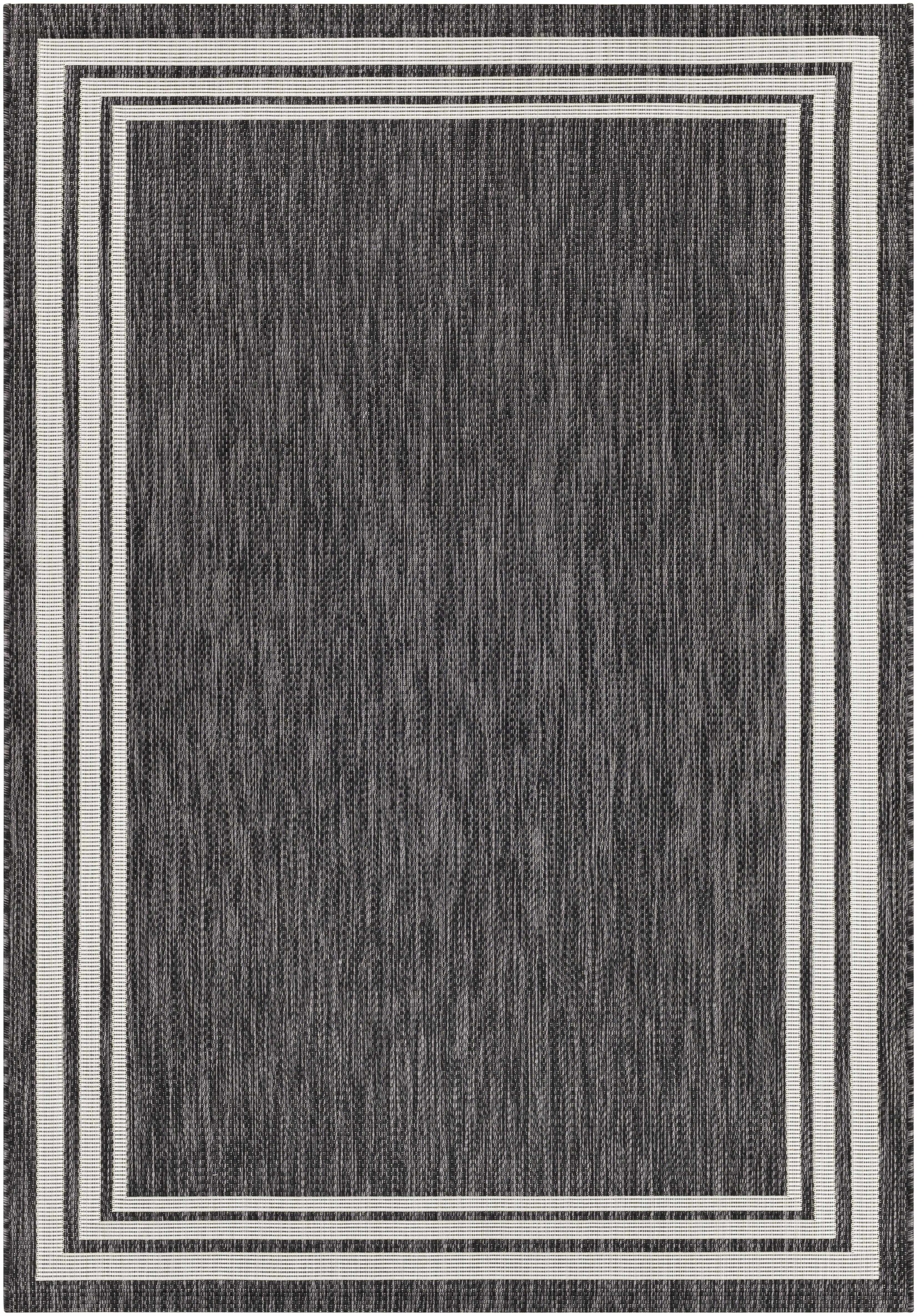 Charcoal Outdoor Rug