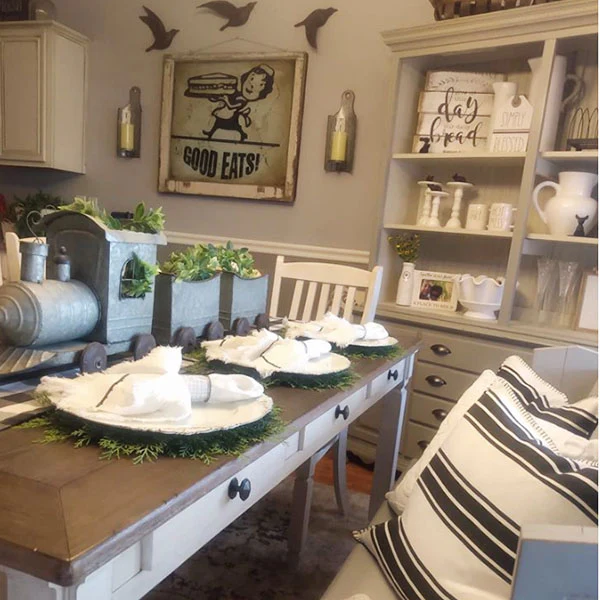 HUGE Galvanized Train