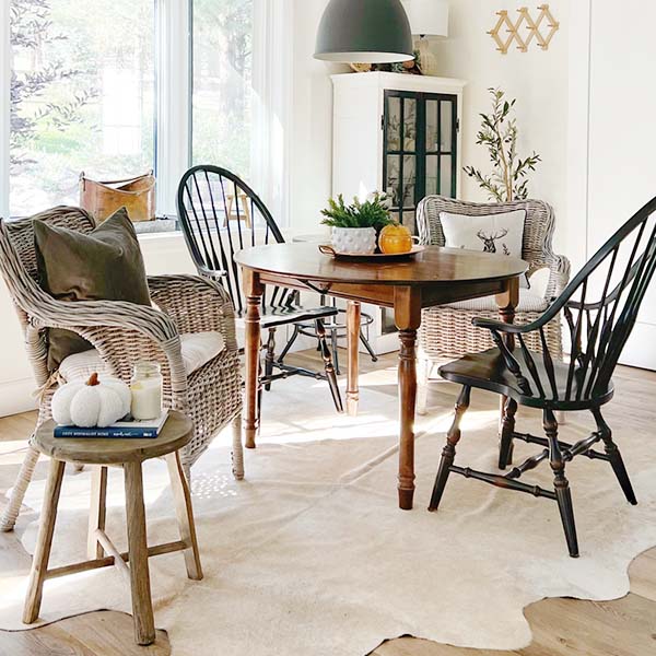 Natural Weathered Wood Farmhouse Milking Stool