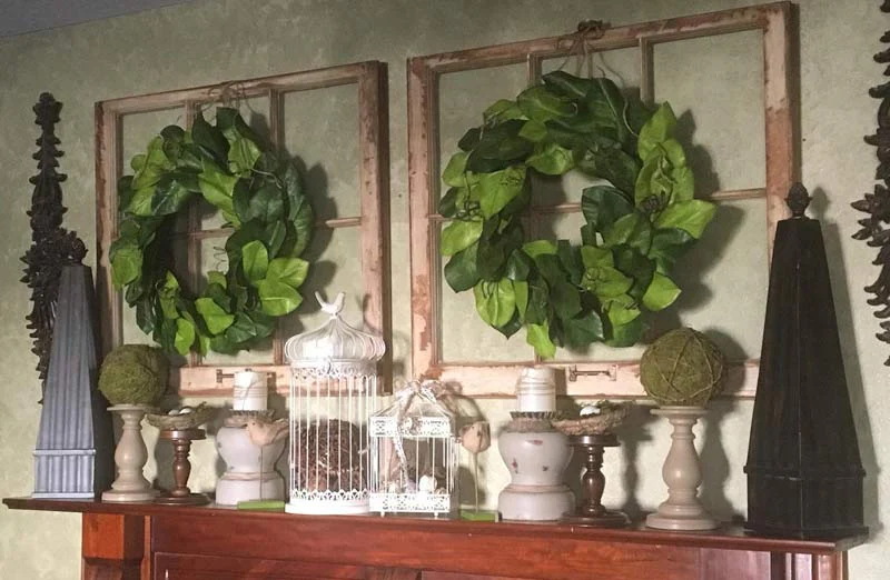 Rustic Magnolia Wreaths