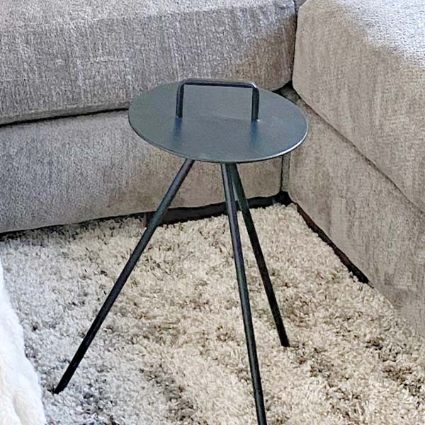 Reclaimed Wood Table | Removable Tray