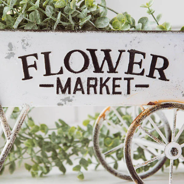Flower Market Wheelbarrow