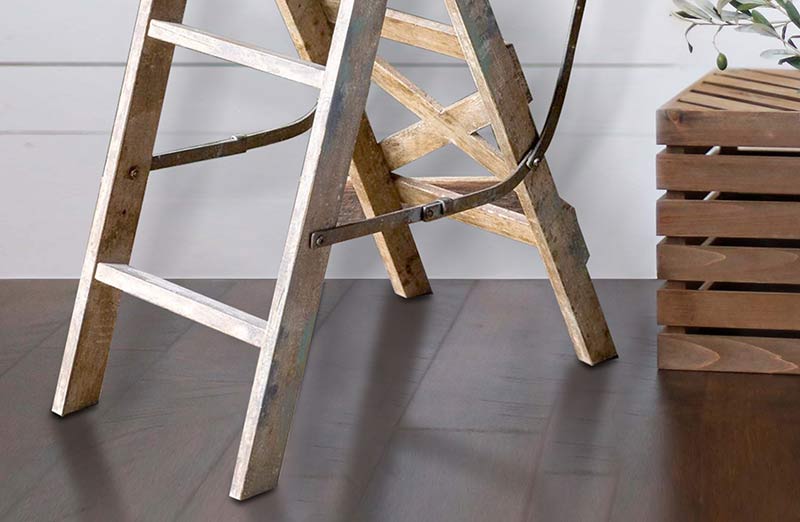 Wallpaper Hanger Wood End Table