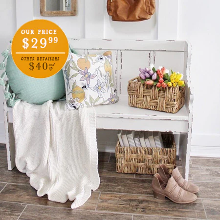 Wicker Utility Baskets, Set of 2