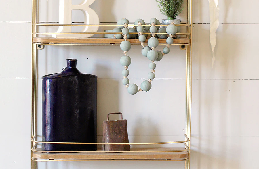 FOUND Deep Blue Distressed Metal Canteen