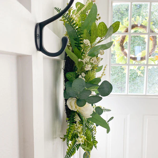 Premium Lush Eucalyptus and Peony Wreath