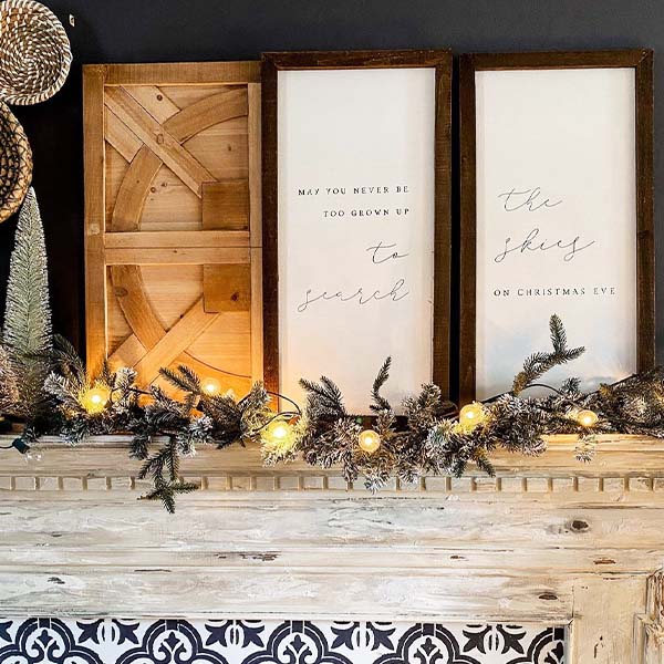 Christmas Eve Wooden Sign Set