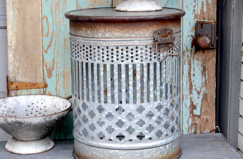 Lace Cut Out Accent Table