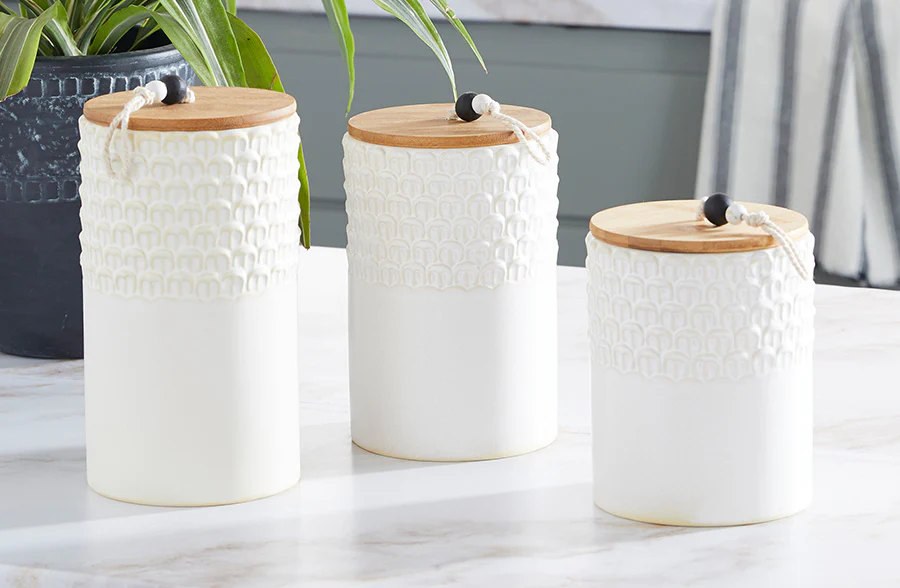 Pantry Storage Containers, Set of 3