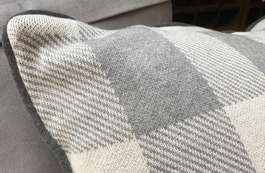 Checkered Grateful Pillow