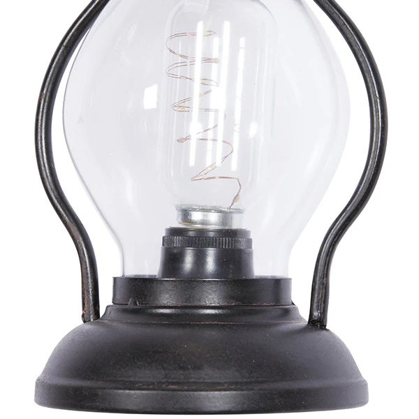 Hanging LED Lantern with Wall Bracket