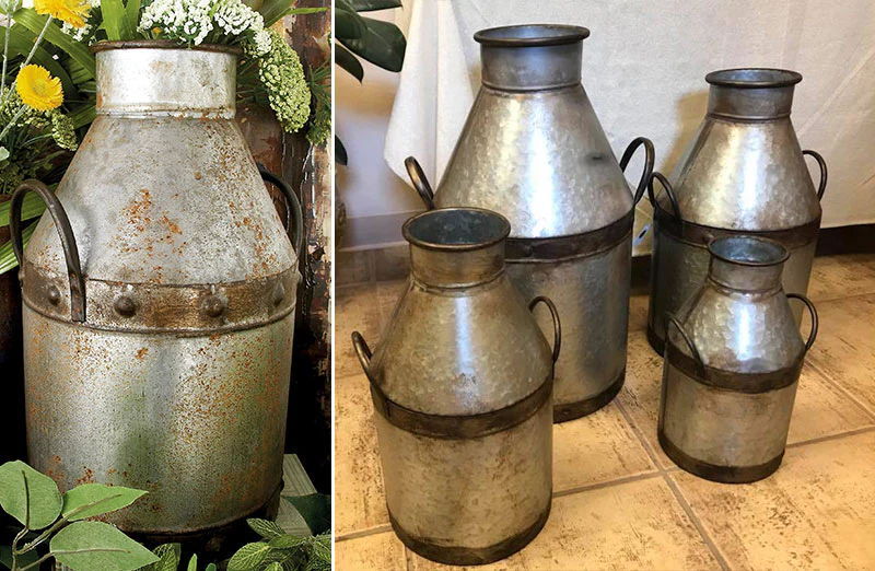 *HUUUGE* Galvanize Jugs Set of 4