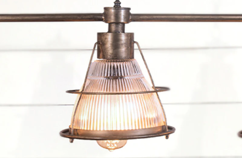Rustic Hanging Bar Lamp Chandelier