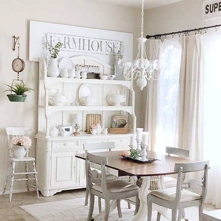 Green Hanging Grocery Scale Clock