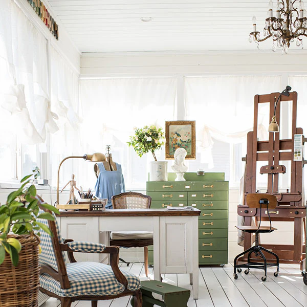 Tie-Up Window Shade Designed by Miss Mustard Seed