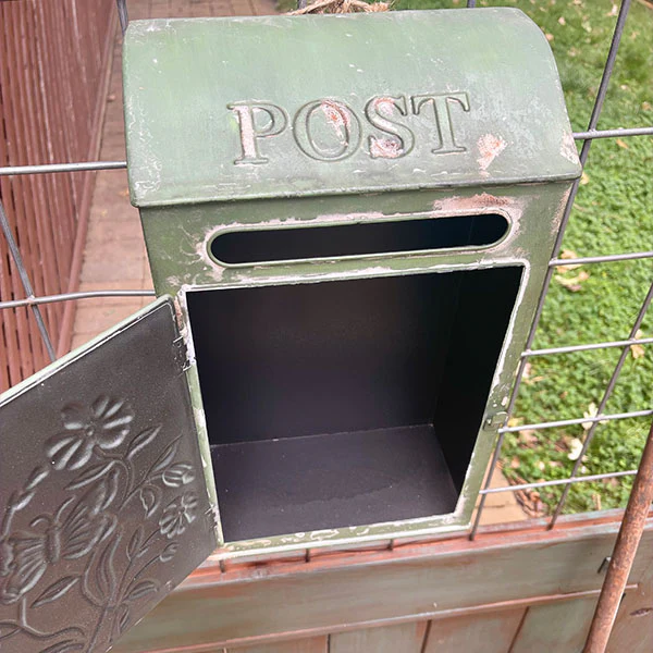 Distressed Farmhouse Post Box