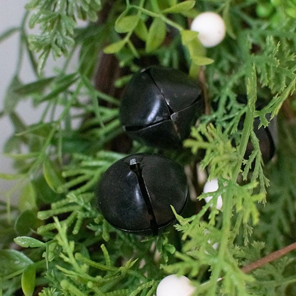 LARGE 24 Inch Juniper Berries and Bells Wreath