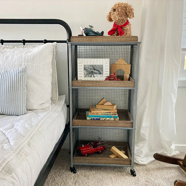 Four Tier Rolling Cart