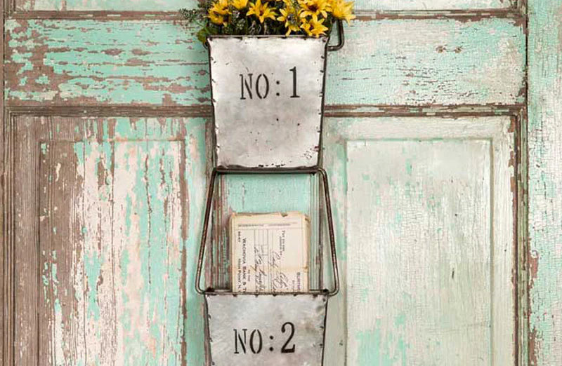 Numbered Three Pocket Hanging Wall Organizer