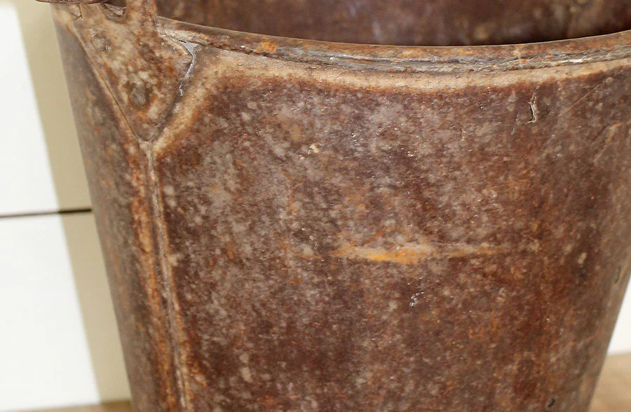 FOUND Rusted Pail