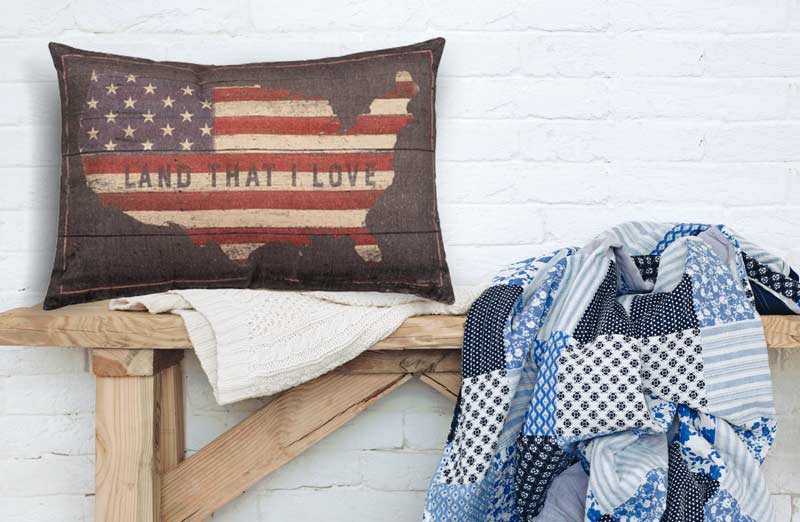 Land That I Love Double Sided Pillow