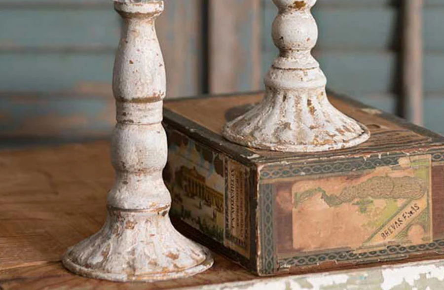 Chrissy Taper Candle Holders, Set of 2