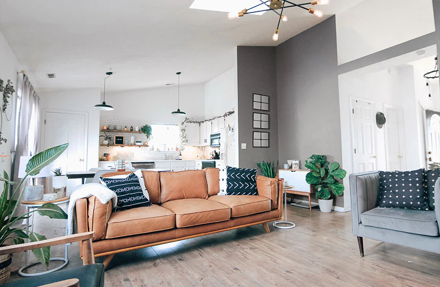 Industrial Window Pane Wall Mirror