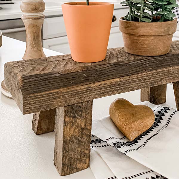Wooden Booster Stool Riser