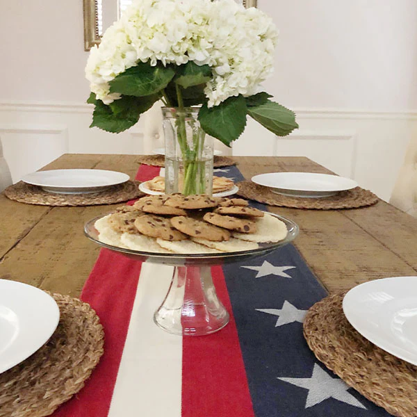 American Flag Table Runner