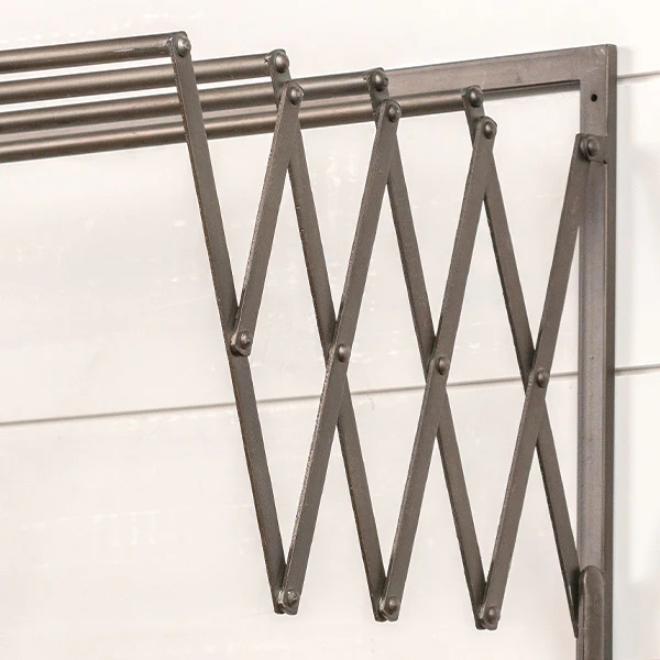 Wall Drying Rack with Hooks
