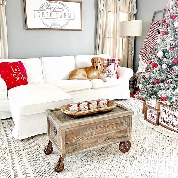 Wooden Warehouse Crate Coffee Table